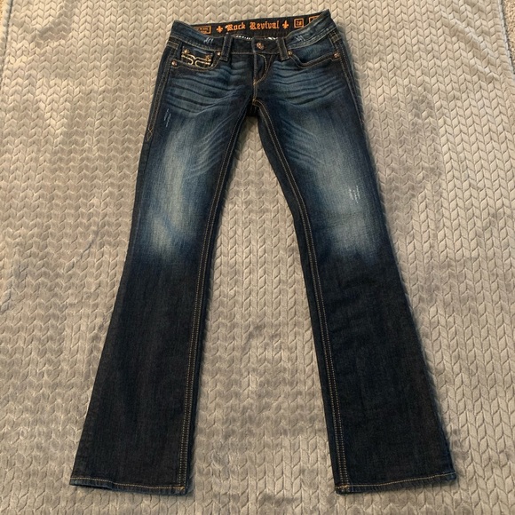 EUC Rock Revival Jeans 28 waist - Picture 8 of 10